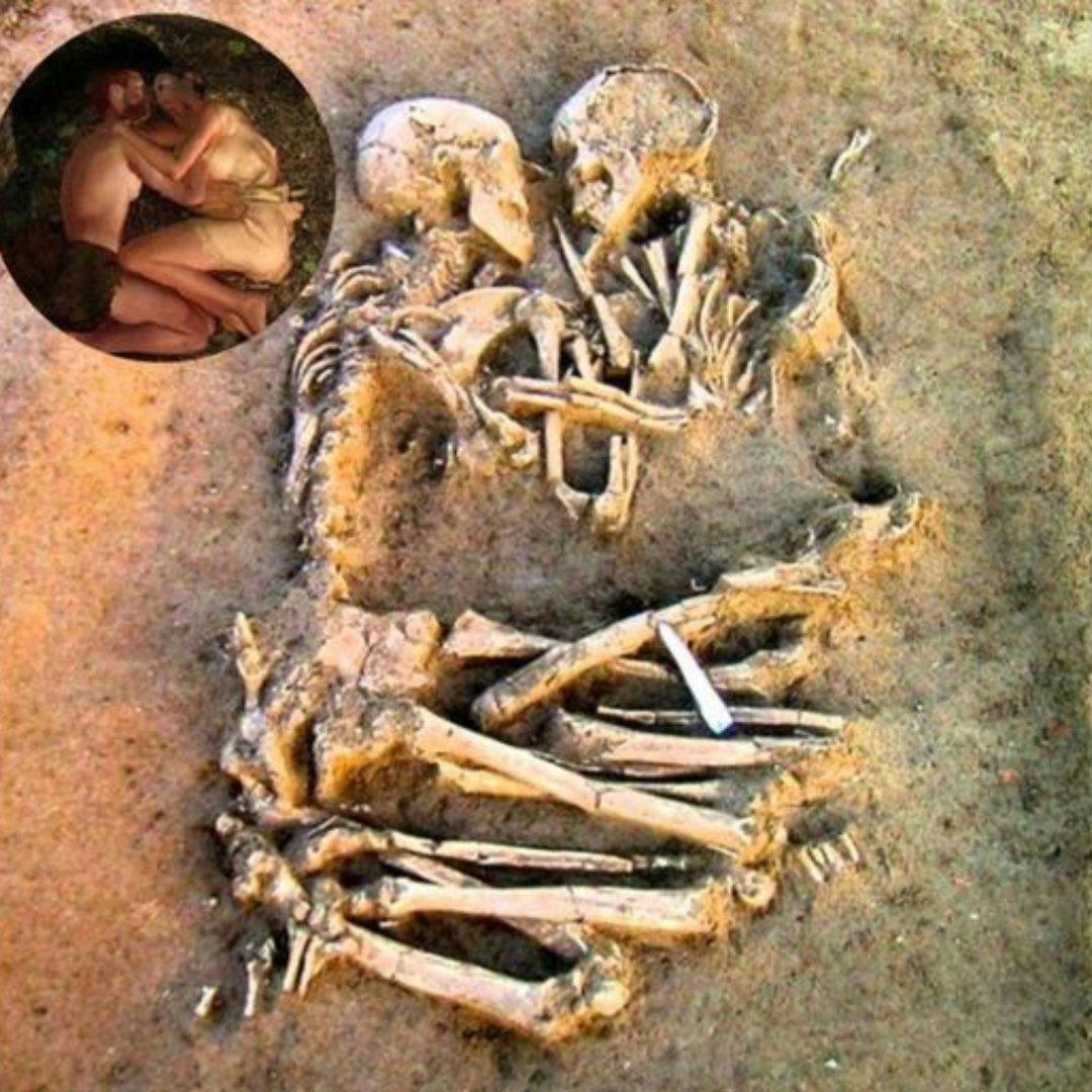 Cover Image for Descubra la conmovedora historia de los desafortunados amantes del Neolítico, conocidos como el ‘Romeo y Julieta’ de Valdaro, quienes han permanecido abrazados eternamente durante miles de años.