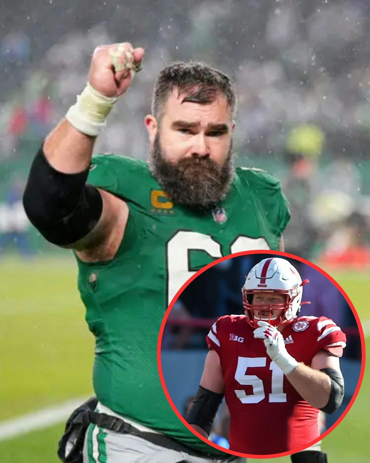 Cover Image for Following his unexpected NFL retirement, Jason Kelce “handpicked” one person in secret to be his replacement with the Eagles