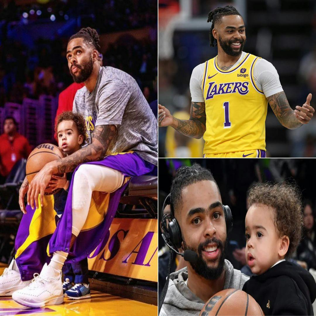 Cover Image for Los Angeles Lakers guard D’Angelo Russell has fatherhood to thank for his focus