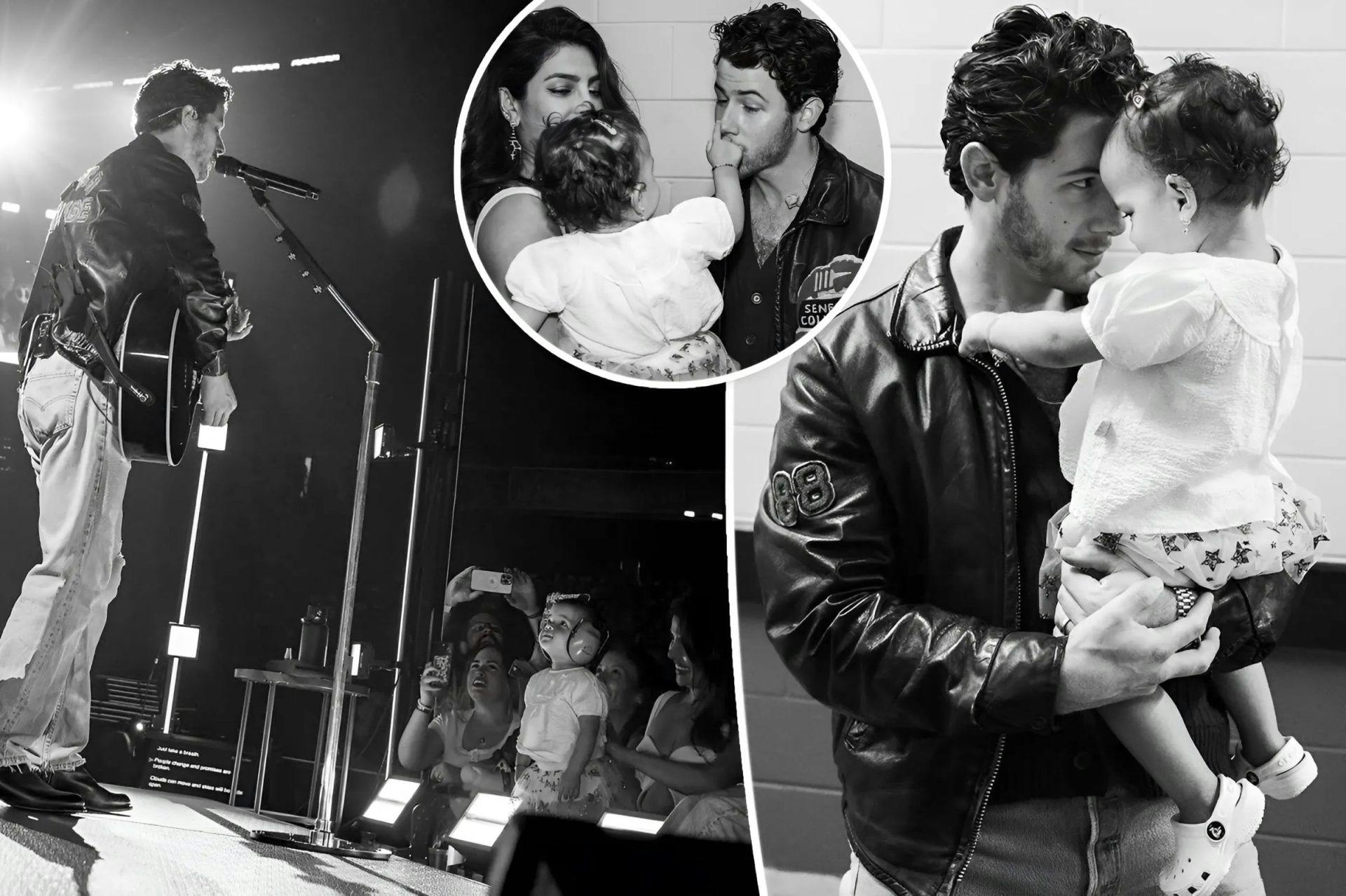 Cover Image for Nick’s comment line made fans to exclaim their admiration for the Nick-Priyanka couple when he shared an adorable slew of photos of his daughter Malti and wife Priyanka Chopra backstage of a Jonas Brothers concert.